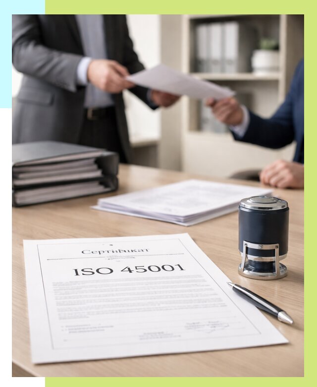 Сертификат ISO 45001 в Петрозаводске под ключ от 45675 р. | Сертэкс